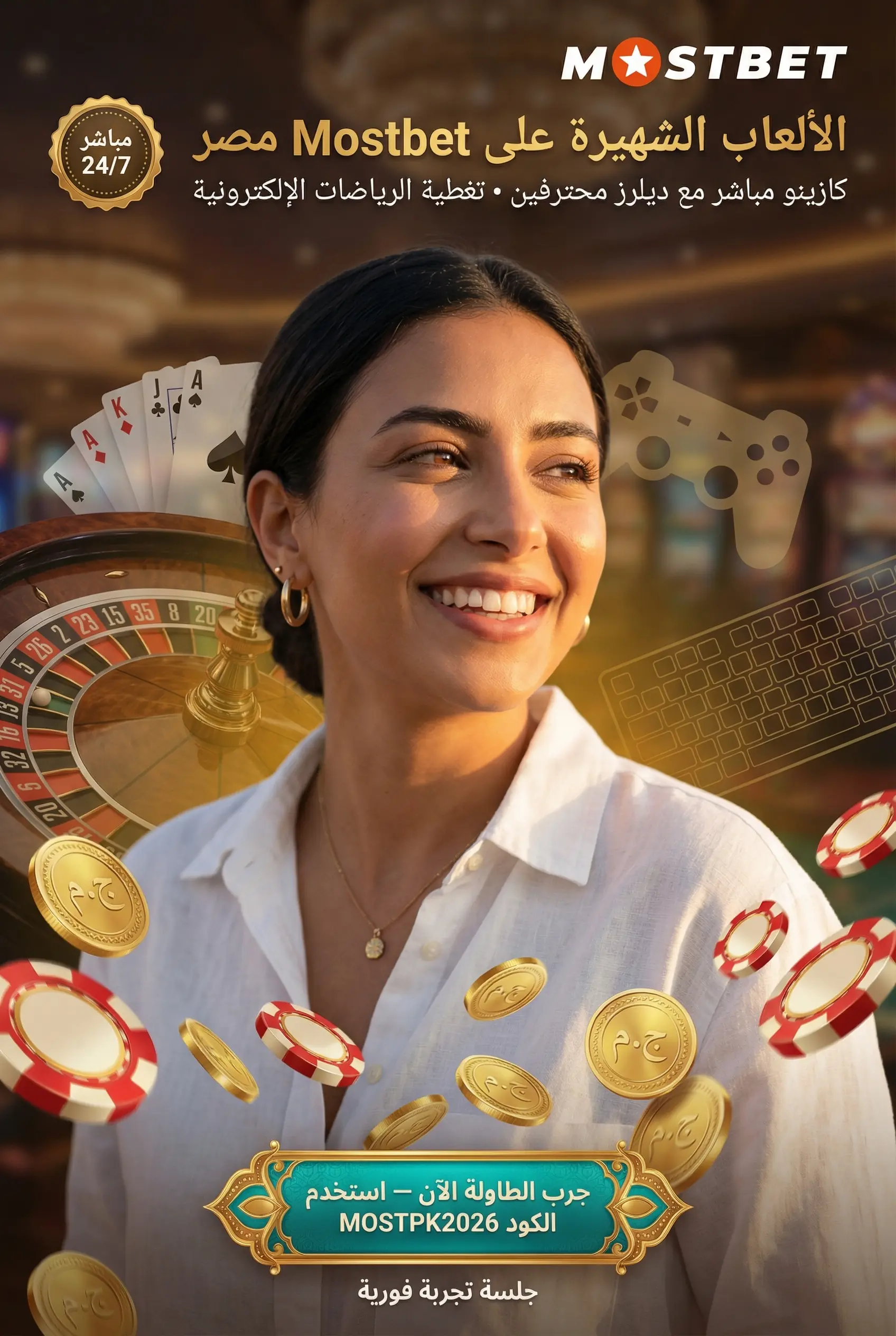سلوتس مميزة على Mostbet